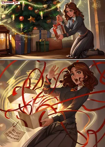 [SanePerson] Christmas Gift (Wizarding World) manga cover