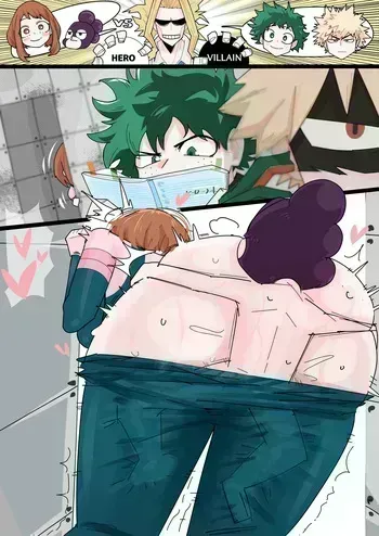 バルバルB - fanbox/pixiv - mha manga cover