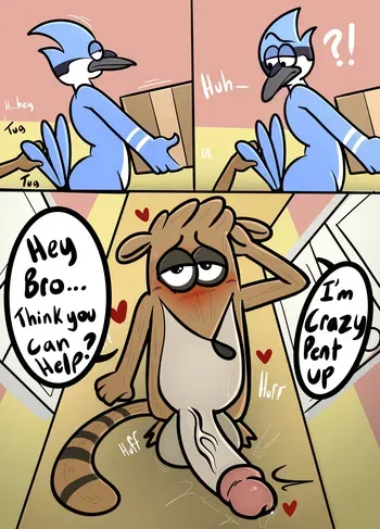 [Taillove] Mordecai X Rigby: Regular Rutting manga cover