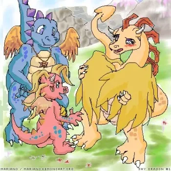 [Mariano] Shy Dragon (Dragon Tales) manga cover