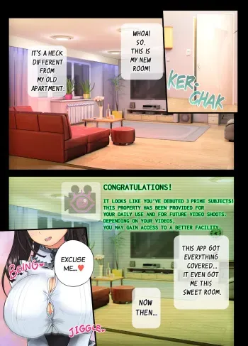[Rebis] Hypnotized College Girls -REALITY PORN APP- (Chapter 4: Skimpy Dress Harem) [English] manga cover