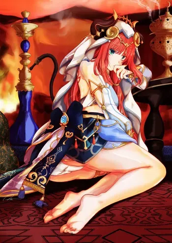 [sesin] Fallen Nilou (Genshin Impact) manga cover
