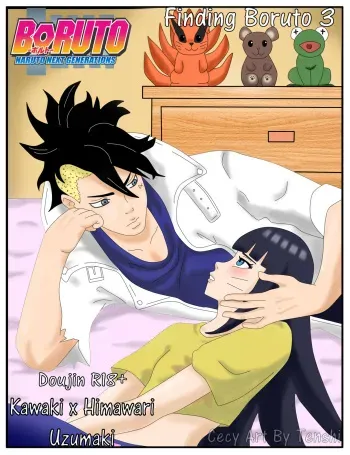 Finding Boruto 3 manga cover