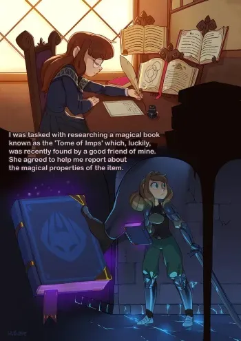 [HuffsLove] Tome of Imps + bonus manga cover