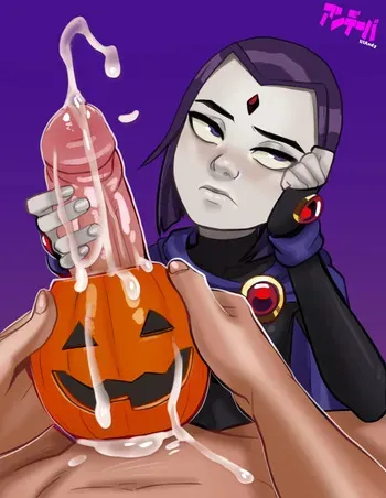 [LilAndy] Raven (Teen Titans) manga cover