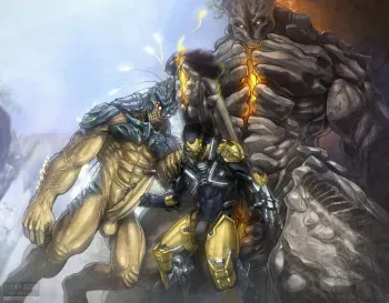 [Todex] Ranger + Brute + Ancient Ash Titan (Anthem) manga cover