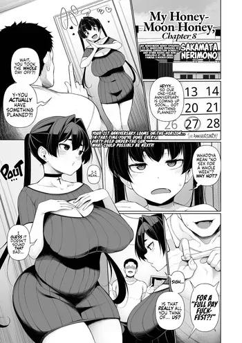 [Sakamata Nerimono] Ichinen Kanojo Ch. 8 (Saishuuwa) | My Honeymoon Honey Ch. 8 (COMIC Shigekiteki SQUIRT!! Vol. 51) [English] [head empty + Wiimouto] [Digital] manga cover