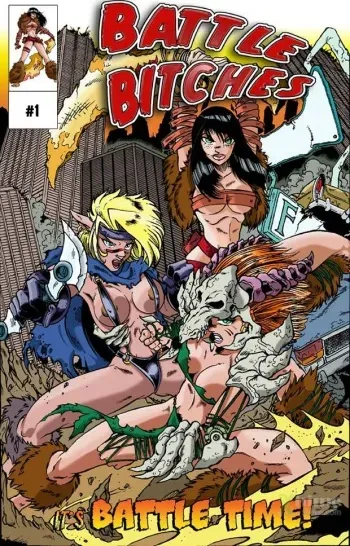Battle Bitches 1 manga cover