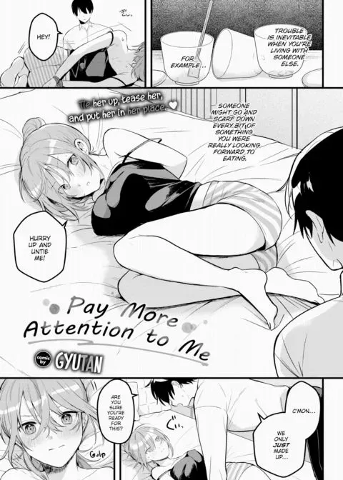 Pay More Attention to Me manga cover