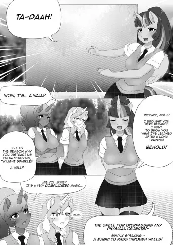 [DrAltruist] Twilight's New Spell (My Little Pony: Friendship is Magic) manga cover