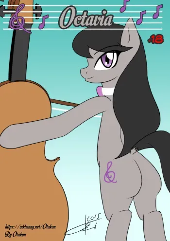 [Otakon] Octavia (My Little Pony Friendship Is Magic) manga cover