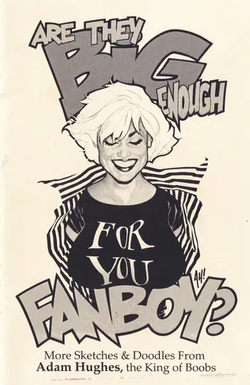 [Adam Hughes] Are They Big Enough For You Fanboy? manga cover