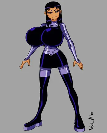 [VoidAloe] Blackfire Huge Boobs (Teen Titans) manga cover