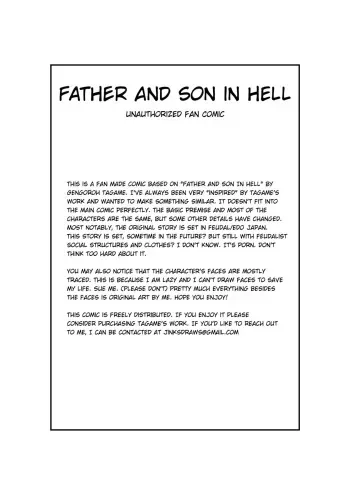 Father and Son in Hell - Unauthorized Fan Comic manga cover