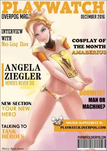 [Overwatch] Playwatch 2016-12 English manga cover
