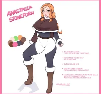 [Abarus] Anastasia Stoneforn (OC) manga cover