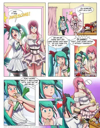 Project Diva F(at) by Satsurou manga cover
