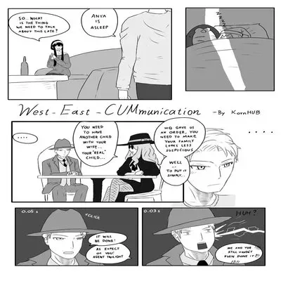 West-East CUMmunication [Doujinshi] manga cover