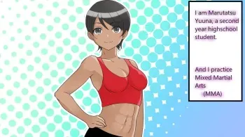 Female martial artist vs General Anesthesia (English) manga cover