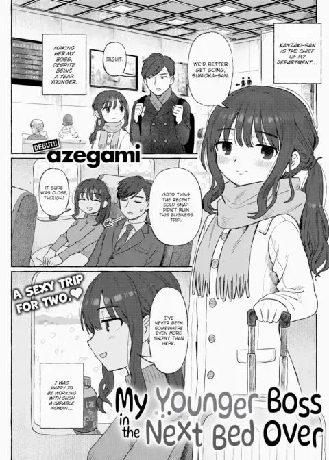 My Younger Boss in the Next Bed Over manga cover
