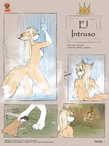 [Silianor] The Tresspasser (Spanish - Terminado) [Dogie Gamer] manga cover