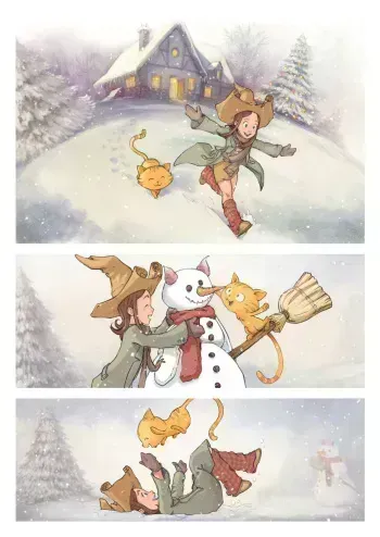 Pepper&Carrot Episode 5: Special holiday episode (Textless) manga cover