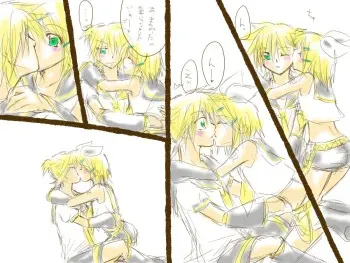 [Chouno Kumika] 「鏡音さんにキスの１０題」後日談。 (Vocaloid) manga cover