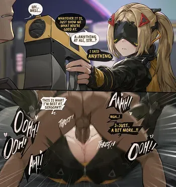 [Frozenspiderlily] Trigger - ＂Show me what you're good at＂ (Zenless Zone Zero) manga cover