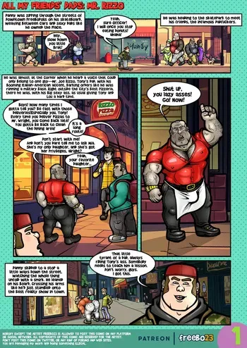 [Freebo23] ALL MY FRIENDS DADS. 6 , 7 , 8 [Eng] manga cover