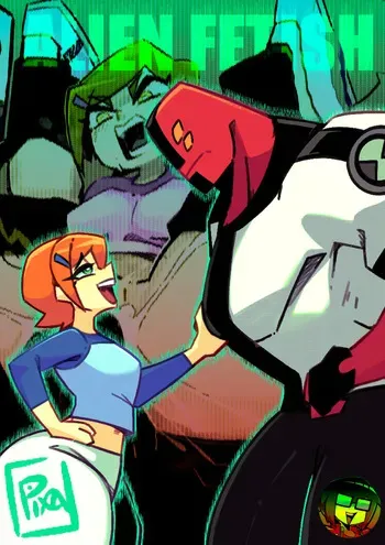 [PixZapix] Gwen - Alien Fetish (Ben 10) manga cover