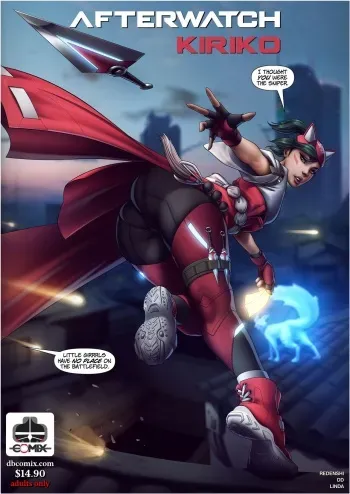 Afterwatch 3: Kiriko manga cover