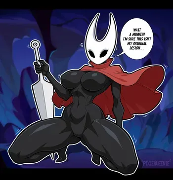 [PixiQueenie] Hornet (Silksong) manga cover