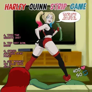 [Godlem] Harley Quinn Strip Game (ongoing) manga cover