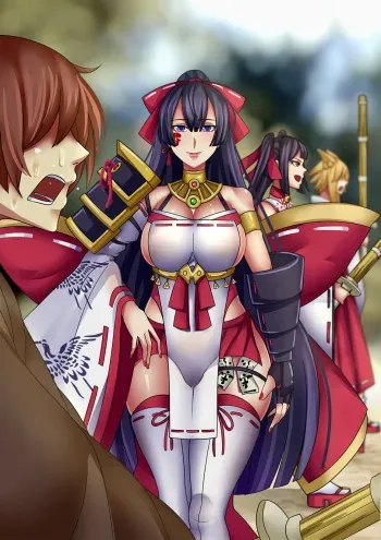 [Pixiv] Taima Miko Nonosama | Like a devil shrine maiden [10866428] manga cover