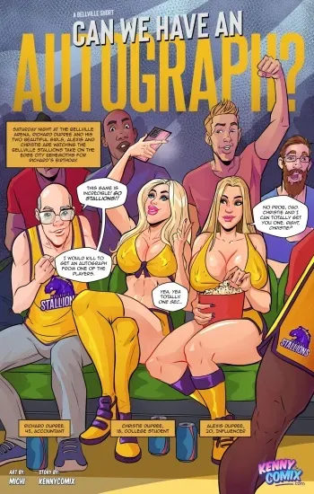 Kennycomix, Michi - Can We Have An Autograph manga cover