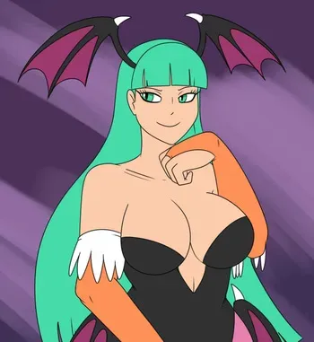 [ComicalWeapon] Free for All - Morrigan Aensland (+ Felicia & Hsien-Ko) manga cover