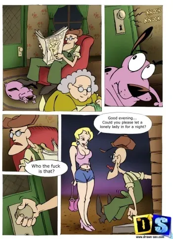 [Drawn-Sex] Courage the Cowardly Dog manga cover