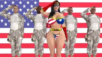 [Wicked Wiccan] Ms. Americana Supports The Troops manga cover
