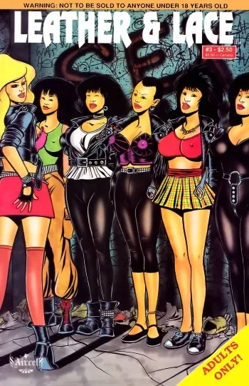 [Barry Blair] Leather and Lace #3 manga cover