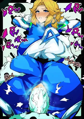 [hmAn] Hitodzuma o a kuukan ni kotei shite kyoshiri o tannou suru (Marvel Rivals) manga cover