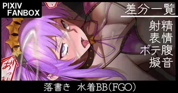 [ジョニー] 落書き 水着ＢＢ manga cover