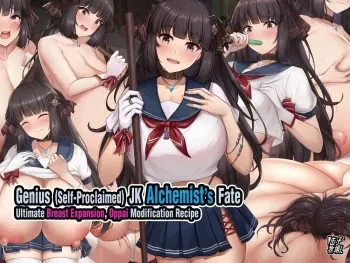 [Kannko Bokujyo (Kannko)] Tensai JK Renkinjutsushi (Jishou) no Matsuro ~Bounyuu no Kyokuchi, Oppai Kaizou no Recipe~ [English] manga cover