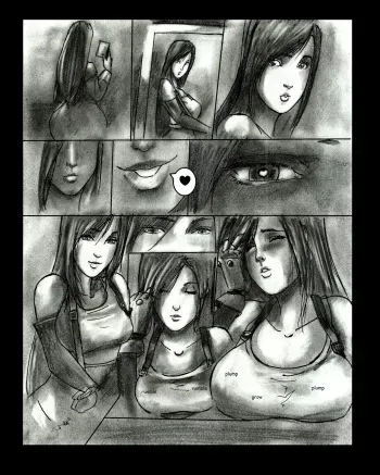 [gia222n] Something Delectable (Final Fantasy VII) manga cover