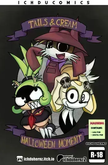 [Ichduhernz] Tails & Cream Halloween Moment (Spanish) manga cover