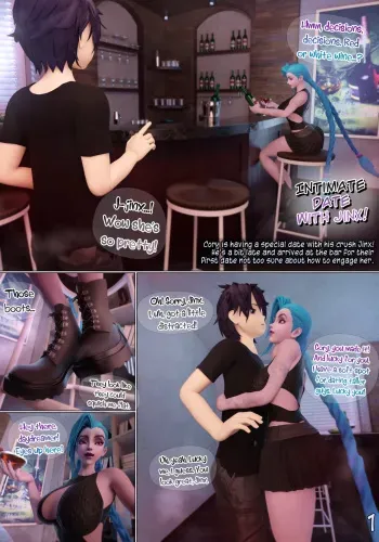 Intimate Date with Jinx! manga cover