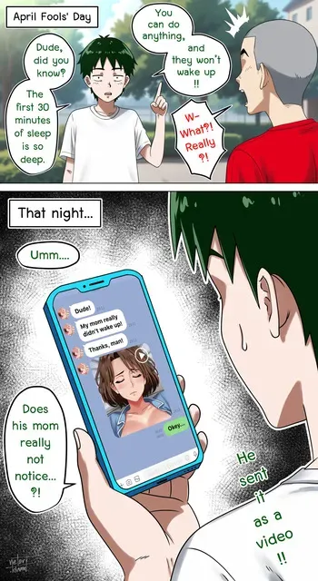 [April Fools' joke] Thought it was an April Fools' joke... but it’s actually real! manga cover