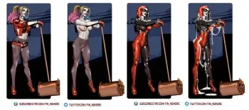 [Fin Nomore] Harley or How hard it is to assemble a decent gang... (Batman) manga cover