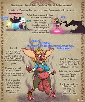 [Toby (TobyArt)] The Bokoblin Princess (Dick) manga cover