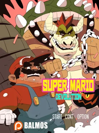 Super Mario Devolution HD manga cover
