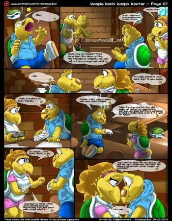 Koopie Koo's Koopa Kooter by Kitsune-Youkai manga cover